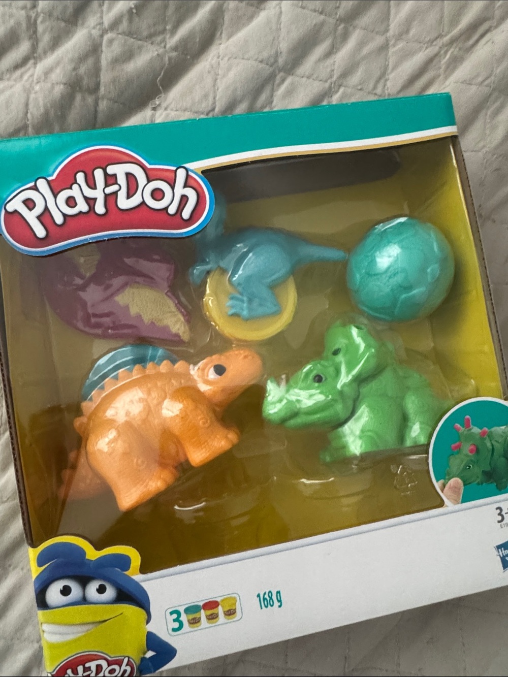 Play-Doh Dino Molding Set — Orange, Green, Teal